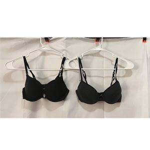 Worn VS Pink Aerie Bras